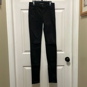 J BRAND | Stacked | Vanity | Black | Skinny Jeans | Size 25